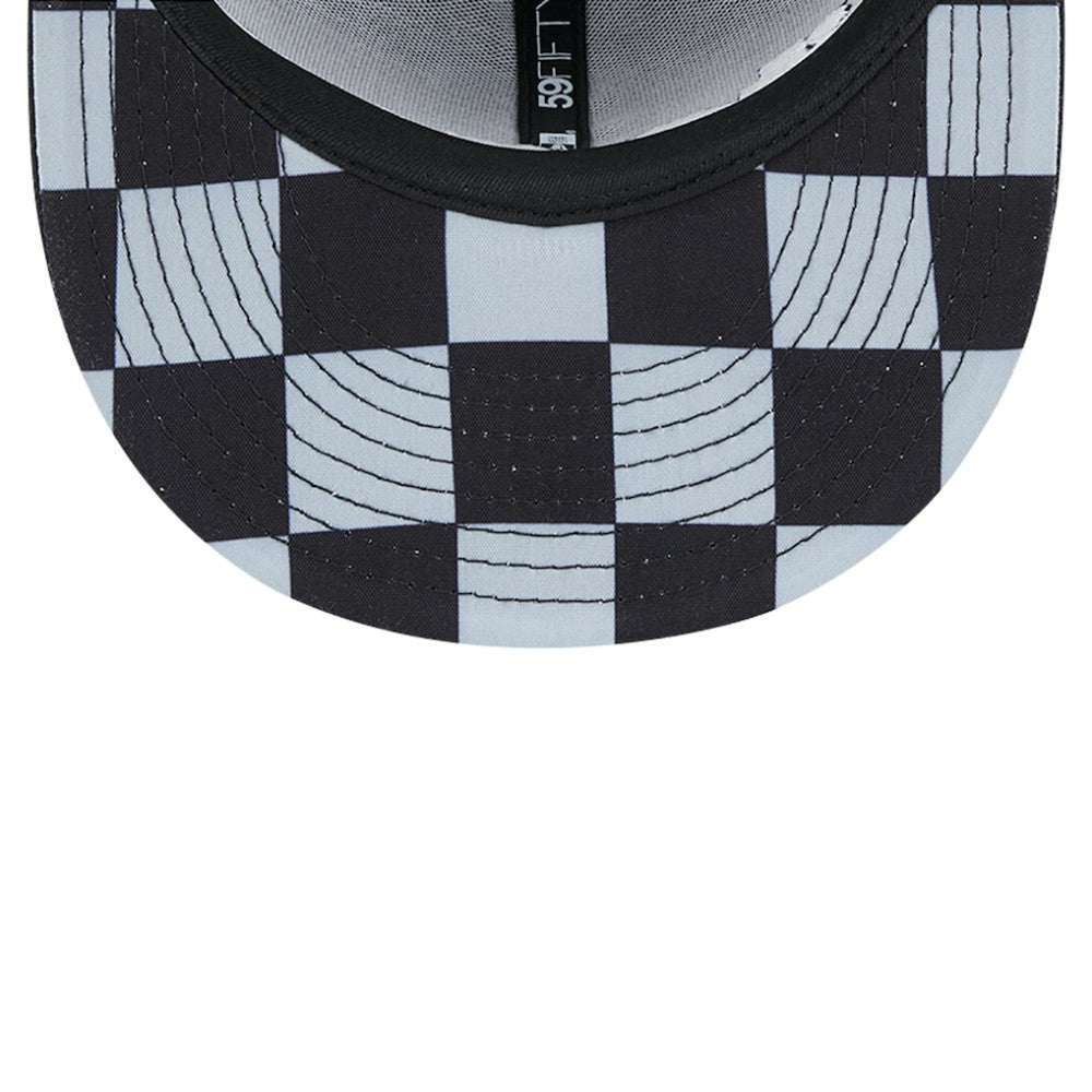 Chicago White Sox New Era Checkered Undervisor 59FIFTY Fitted Hat - MLB
