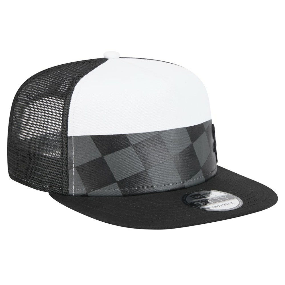 Chicago White Sox New Era Checkmate Trucker 9FIFTY Snapback Hat - MLB