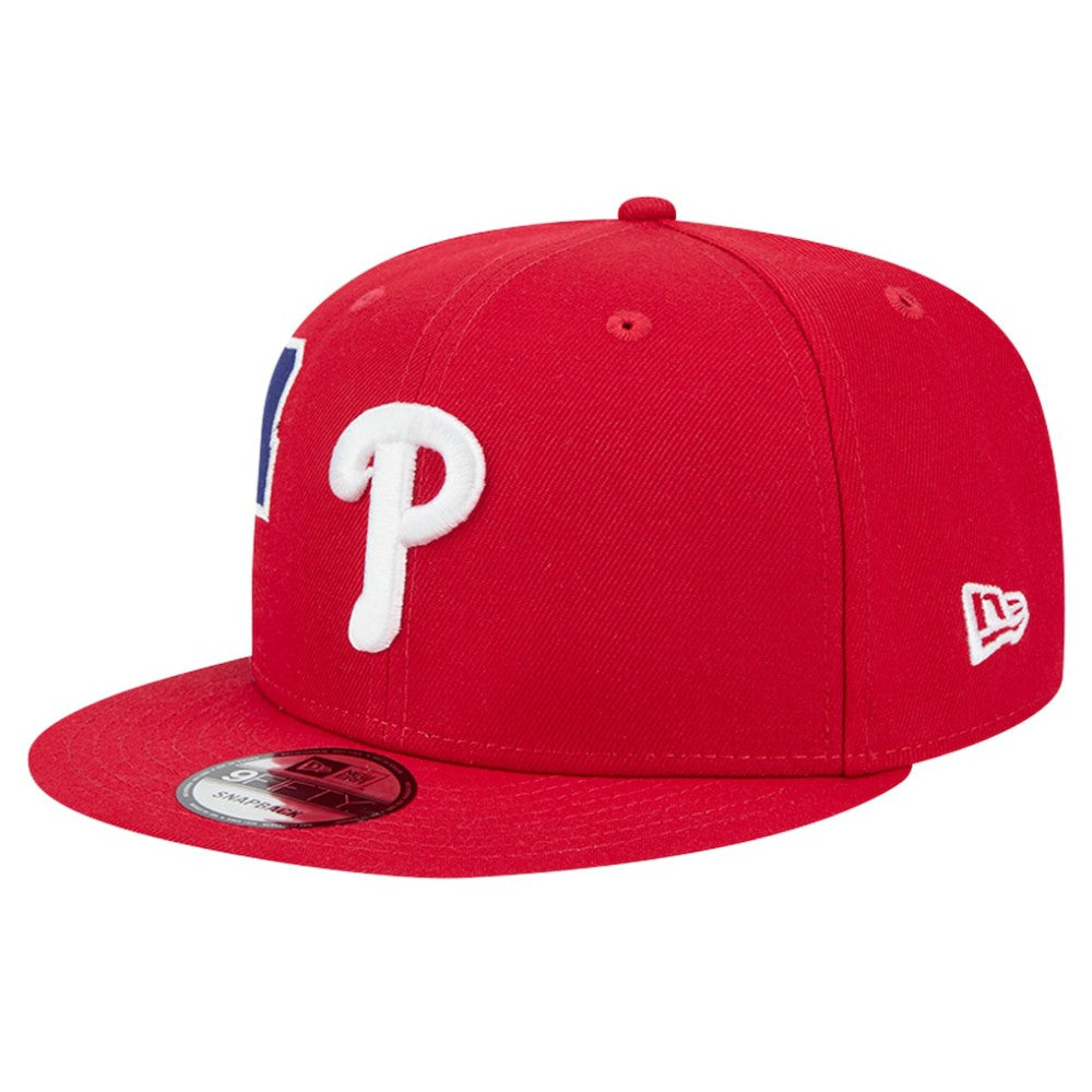 Philadelphia Phillies New Era Logo Strike 9FIFTY Snapback Hat - MLB