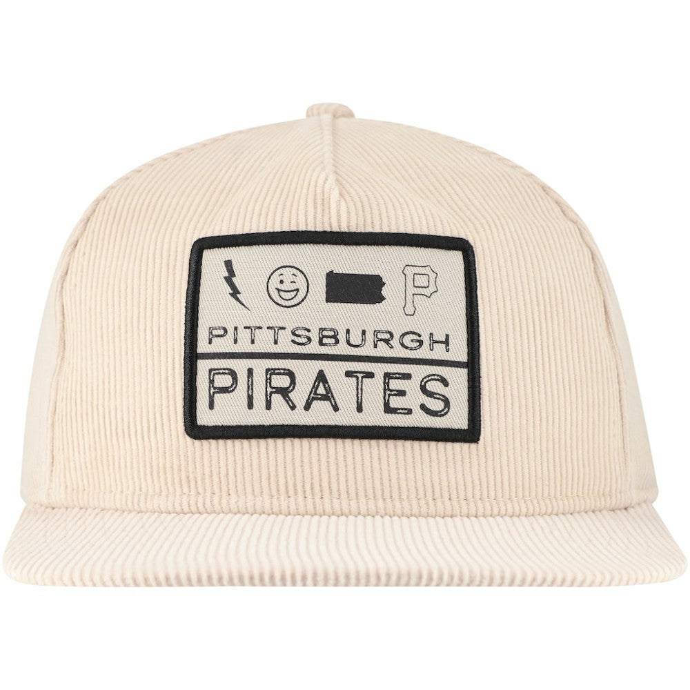 Pittsburgh Pirates New Era Summer Essential Golfer Snapback Hat - MLB