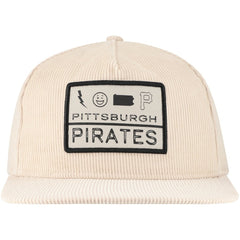 Pittsburgh Pirates New Era Summer Essential Golfer Snapback Hat - MLB