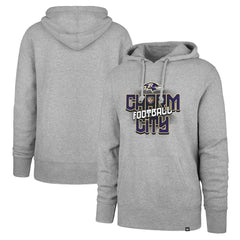 Baltimore Ravens '47 Regional Headline Pullover Hoodie Gray | 47 brand