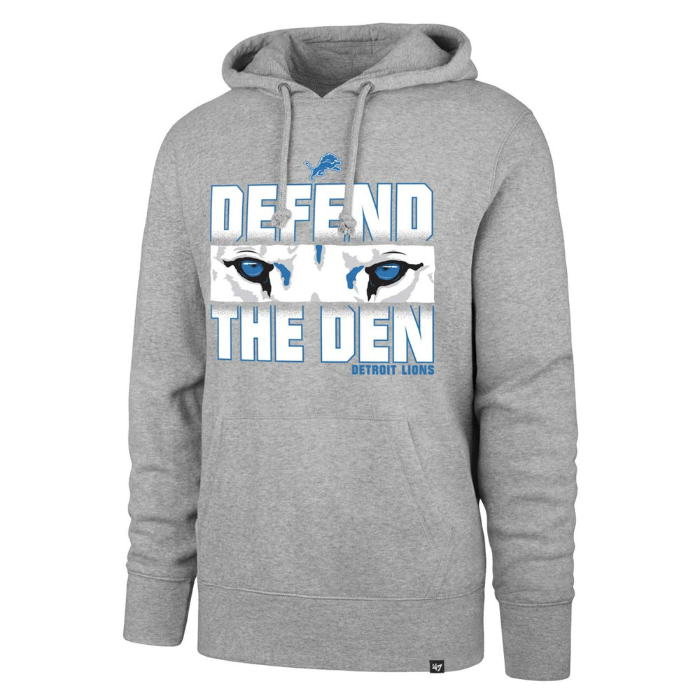 Detroit Lions '47 Regional Headline Pullover Hoodie Gray | 47 brand