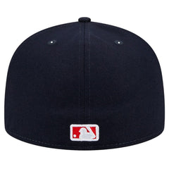Boston Red Sox New Era Script Sided 59FIFTY Fitted Hat - MLB