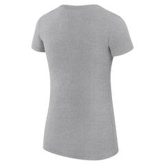 Cleveland Cavaliers G-III 4Her by Carl Banks Women's Super-Slim Fit Lightweight Large City Logo T-Shirt Heather Gray - NBA