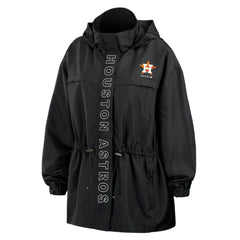 Houston Astros WEAR by Erin Andrews Women's Full-Zip Windbreaker Hoodie Jacket - MLB