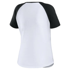 Chicago White Sox WEAR by Erin Andrews Women's Fitted Henley Raglan T-Shirt - MLB