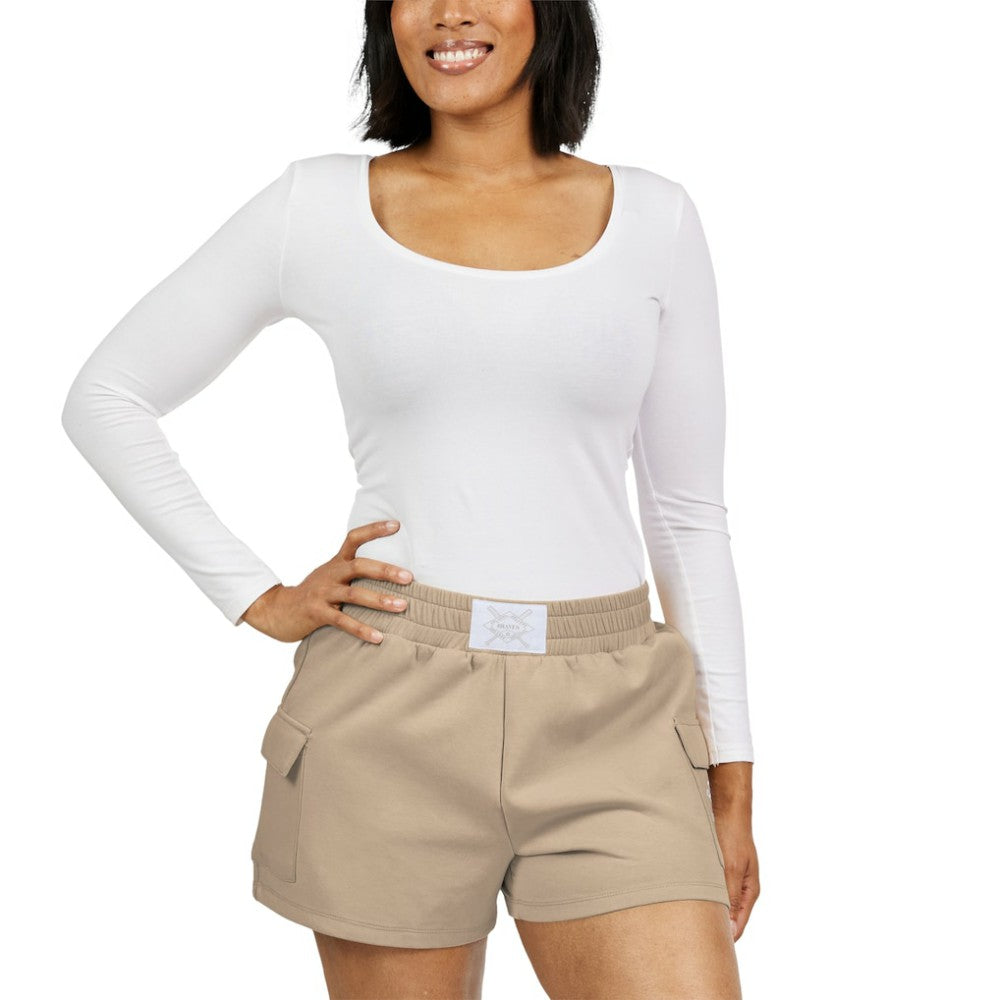 Atlanta Braves WEAR by Erin Andrews Women's Shorts - MLB