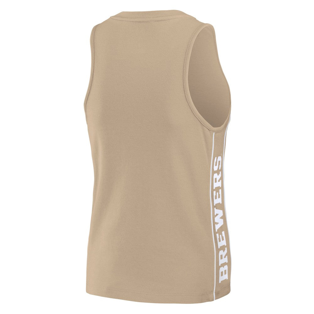 Milwaukee Brewers WEAR by Erin Andrews Women's Tonal Tank Top - MLB