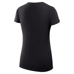 Cleveland Cavaliers G-III 4Her by Carl Banks Women's Super-Slim Fit Lightweight Large City Logo V-Neck T-Shirt Black - NBA
