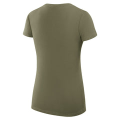 Boston Celtics G-III 4Her by Carl Banks Women's Super-Slim Fit Lightweight Large City Logo V-Neck T-Shirt Olive - NBA