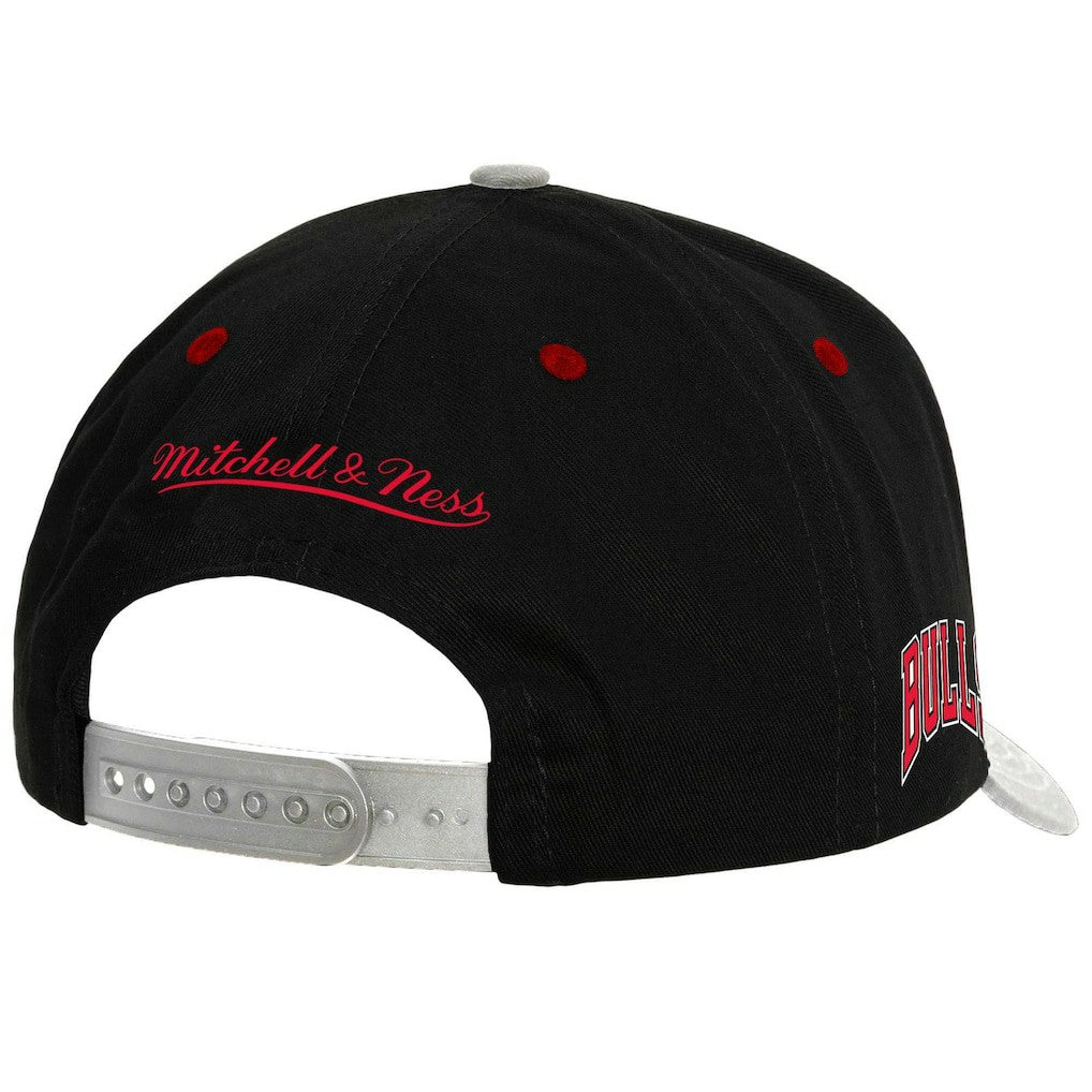 Chicago Bulls Pro Crown Adjustable Hat Black/Gray - NBA