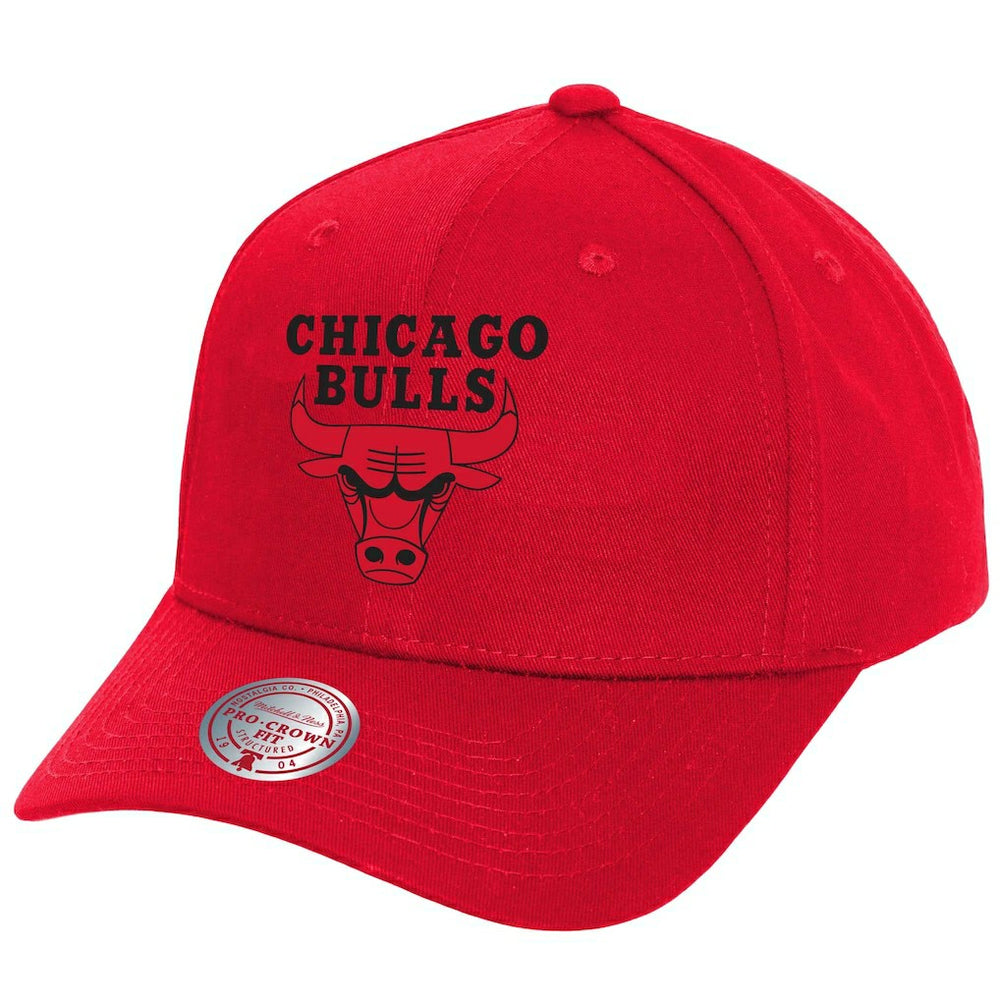 Chicago Bulls Fire Red Pro Crown Snapback Hat Red - NBA
