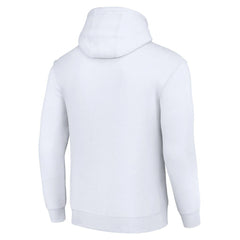 Minnesota Vikings Starter Unisex Throwback Logo Pullover Hoodie White | NFL