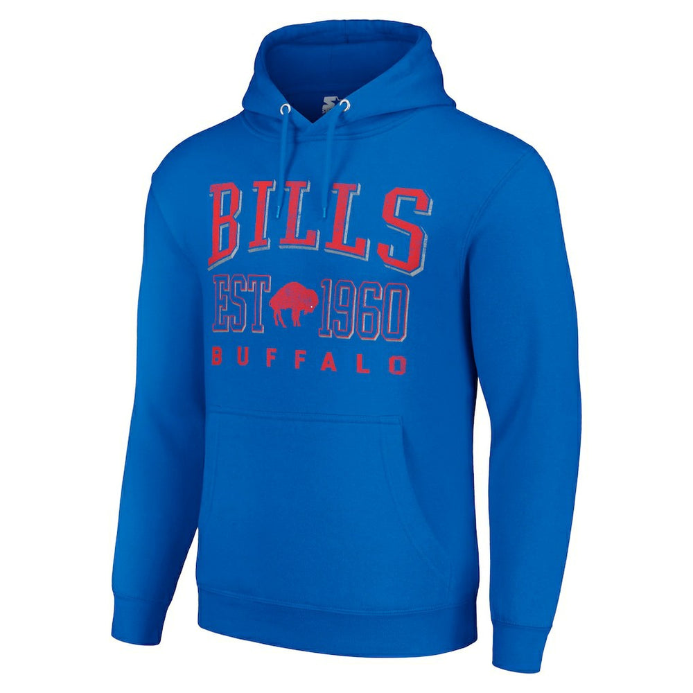 Buffalo Bills Starter Unisex Throwback Logo Pullover Hoodie Royal | NFL