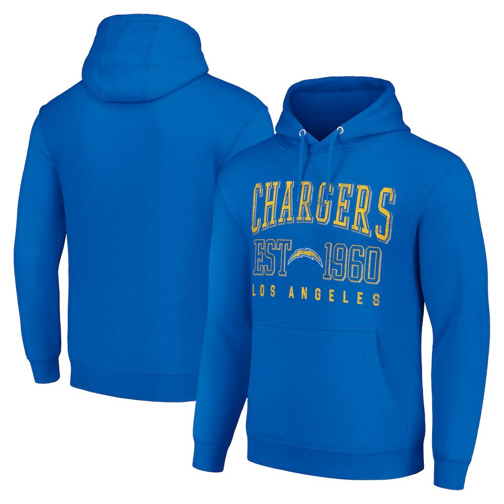 Los Angeles Chargers Starter Unisex Throwback Logo Pullover Hoodie Royal | NFL