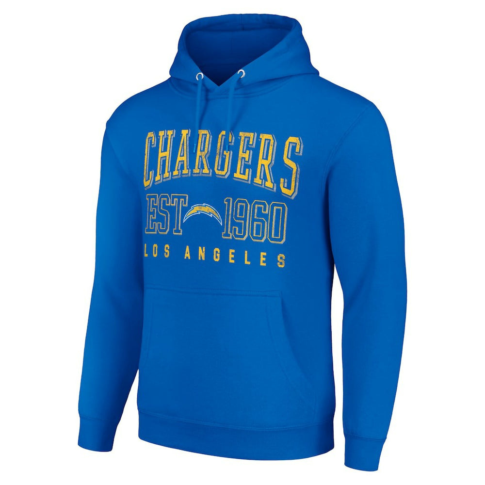 Los Angeles Chargers Starter Unisex Throwback Logo Pullover Hoodie Royal | NFL