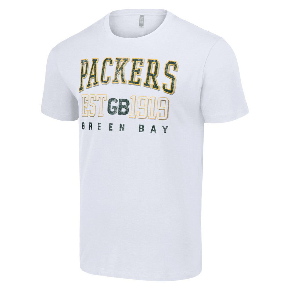 Green Bay Packers Starter Throwback Logo T-Shirt White | NFL
