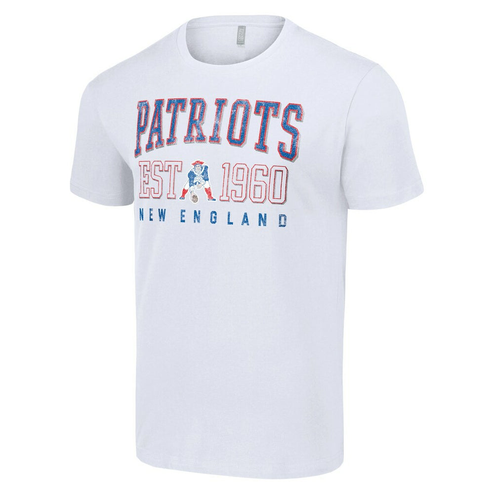 New England Patriots Starter Throwback Logo T-Shirt White | NFL