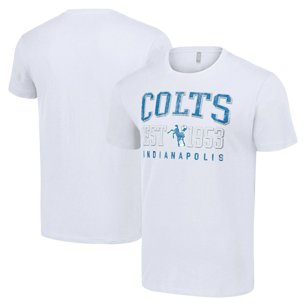 Indianapolis Colts Starter Throwback Logo T-Shirt White | NFL