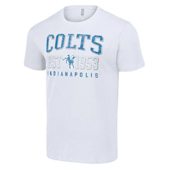 Indianapolis Colts Starter Throwback Logo T-Shirt White | NFL