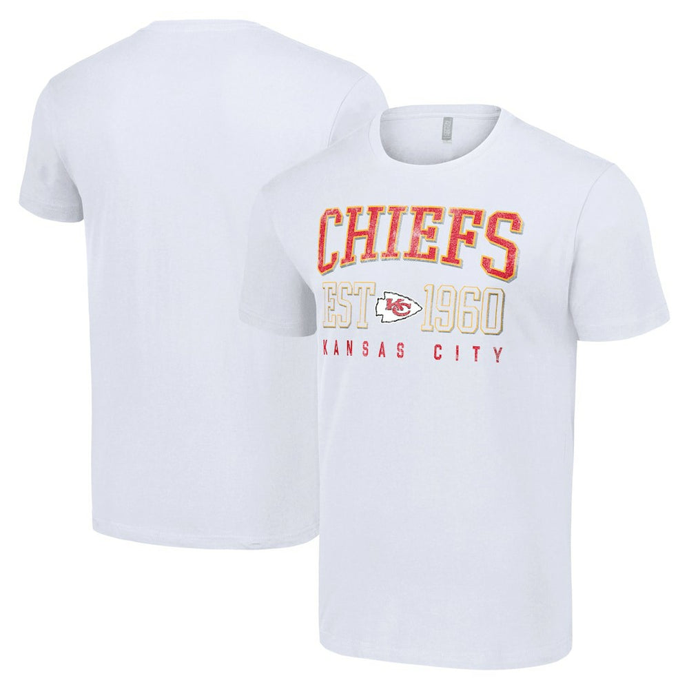 Kansas City Chiefs Starter Throwback Logo T-Shirt White | NFL