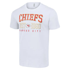 Kansas City Chiefs Starter Throwback Logo T-Shirt White | NFL