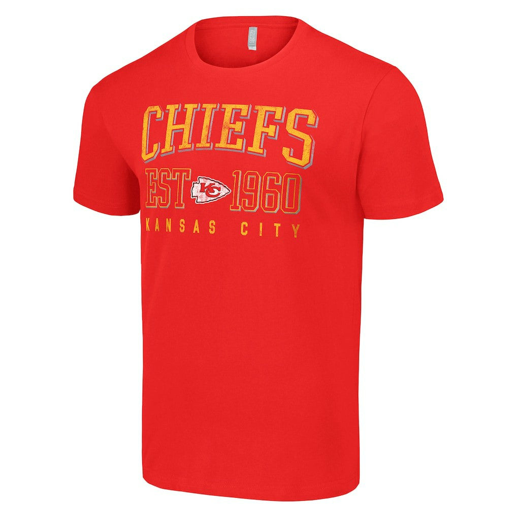 Kansas City Chiefs Starter Throwback Logo T-Shirt Red | NFL