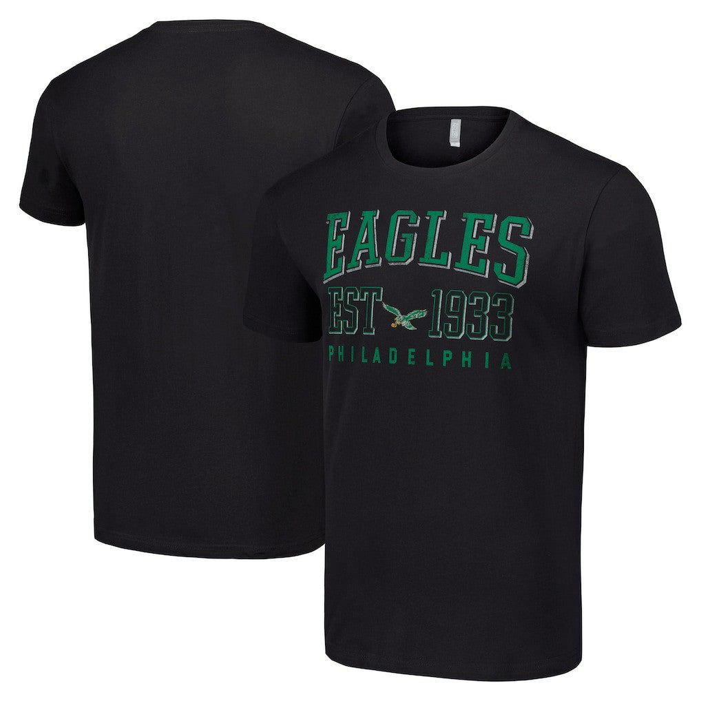 Philadelphia Eagles Starter Throwback Logo T-Shirt Black | NFL