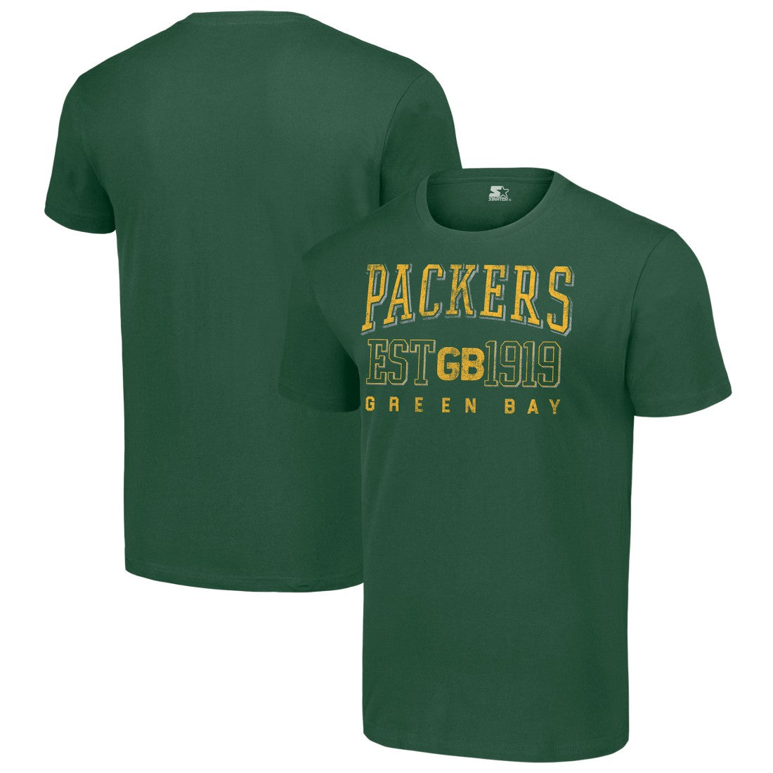 Green Bay Packers Starter Throwback Logo T-Shirt Green | NFL