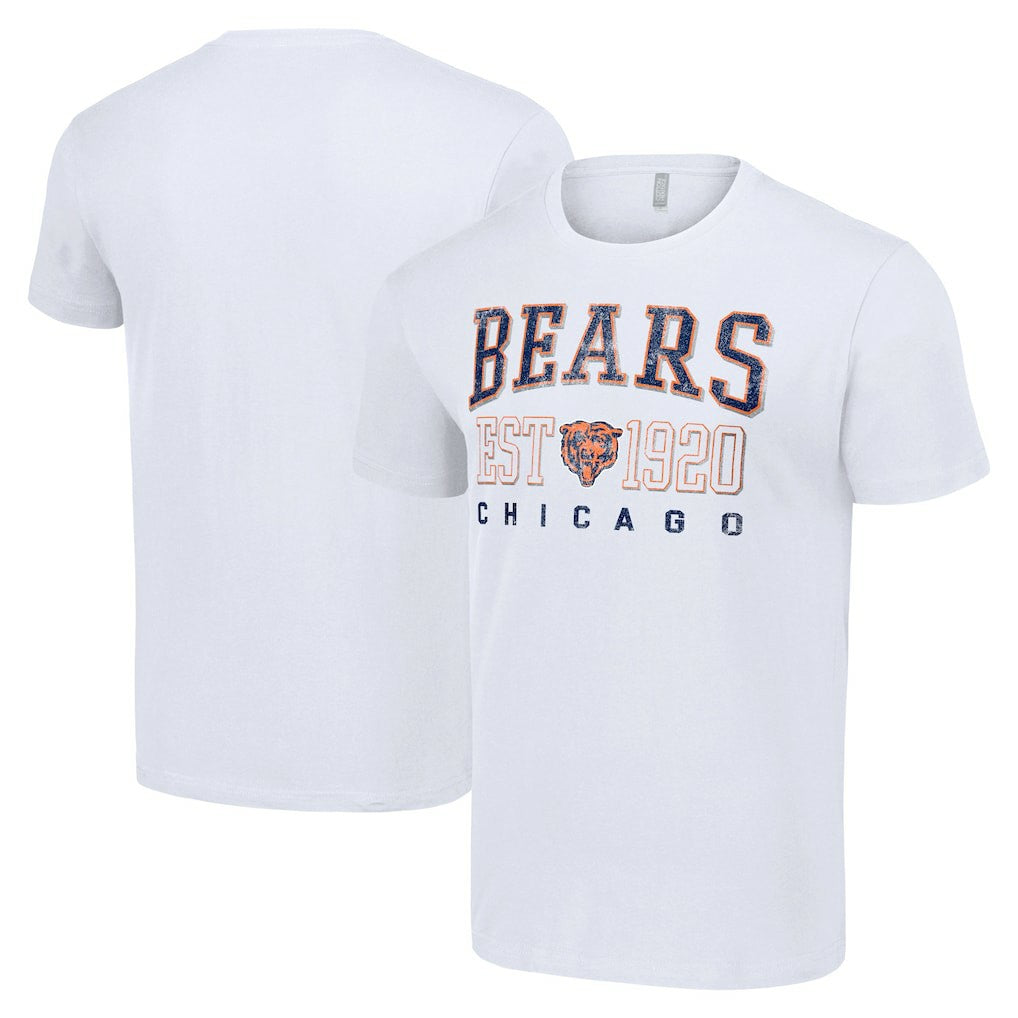 Chicago Bears Starter Throwback Logo T-Shirt White | NFL
