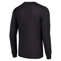 Minnesota Vikings Starter Half Helmet Logo Long Sleeve T-Shirt Black | NFL