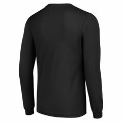 Green Bay Packers Starter Half Helmet Logo Long Sleeve T-Shirt Black | NFL