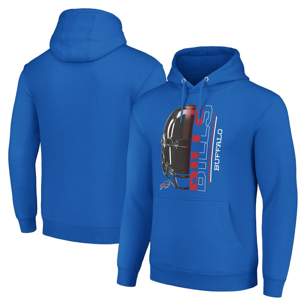 Buffalo Bills Starter Unisex Half Helmet Logo Pullover Hoodie Royal | NFL