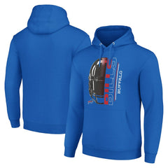 Buffalo Bills Starter Unisex Half Helmet Logo Pullover Hoodie Royal | NFL