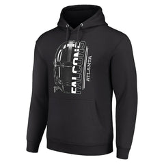 Atlanta Falcons Starter Unisex Half Helmet Logo Pullover Hoodie Black | NFL