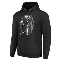 Washington Commanders Starter Unisex Half Helmet Logo Pullover Hoodie Black | NFL