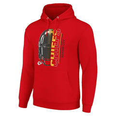 Kansas City Chiefs Starter Unisex Half Helmet Logo Pullover Hoodie Red | NFL