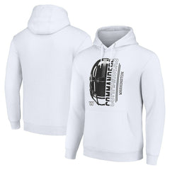 Washington Commanders Starter Unisex Half Helmet Logo Pullover Hoodie White | NFL