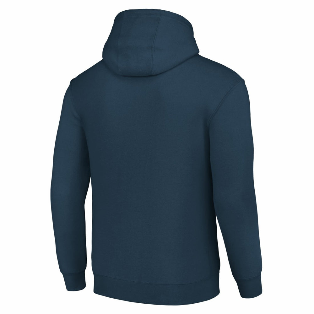 Denver Broncos Starter Unisex Half Helmet Logo Pullover Hoodie Navy | NFL