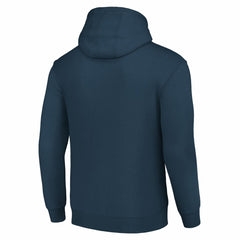 Denver Broncos Starter Unisex Half Helmet Logo Pullover Hoodie Navy | NFL