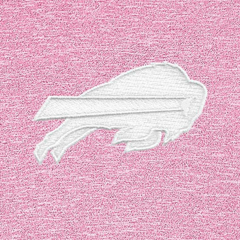Buffalo Bills Antigua Hunk Quarter-Zip Pullover Top Pink | NFL