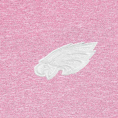 Philadelphia Eagles Antigua Hunk Quarter-Zip Pullover Top Pink | NFL