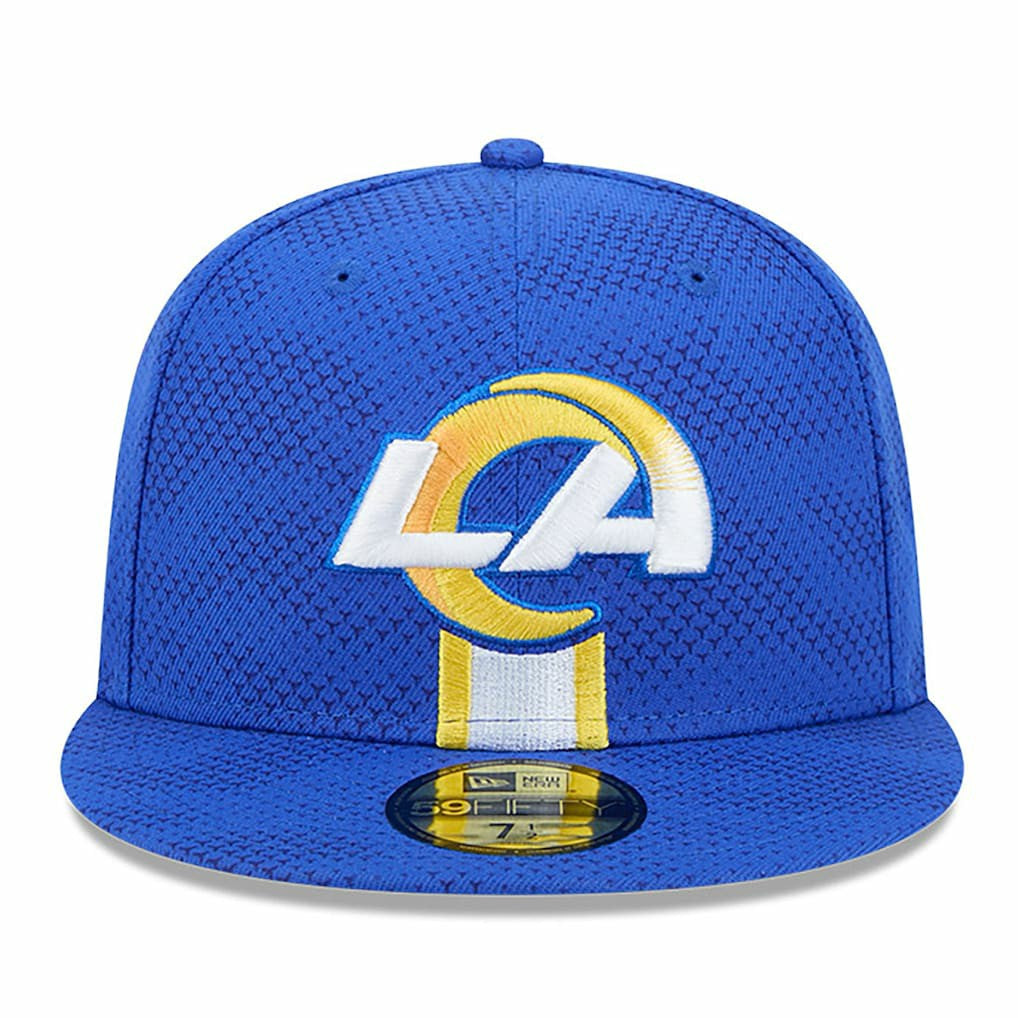 Los Angeles Rams New Era 2024 Sideline 59FIFTY Fitted Hat Royal | NFL