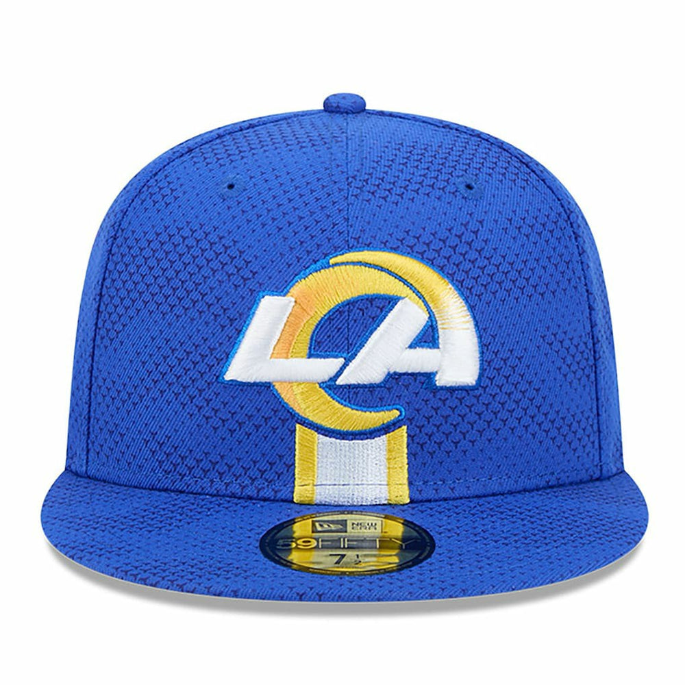 Los Angeles Rams New Era 2024 Sideline 59FIFTY Fitted Hat Royal | NFL