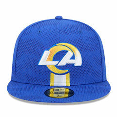 Los Angeles Rams New Era 2024 Sideline 59FIFTY Fitted Hat Royal | NFL