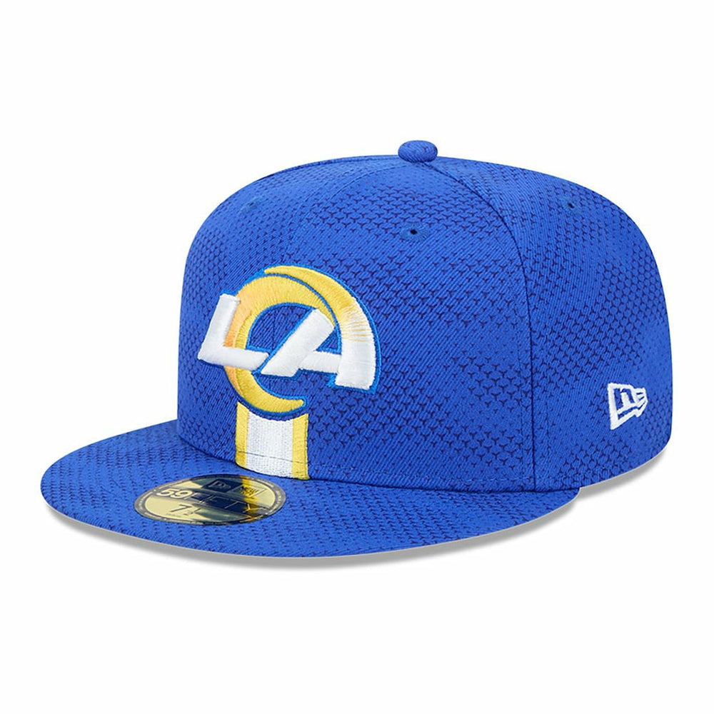 Los Angeles Rams New Era 2024 Sideline 59FIFTY Fitted Hat Royal | NFL