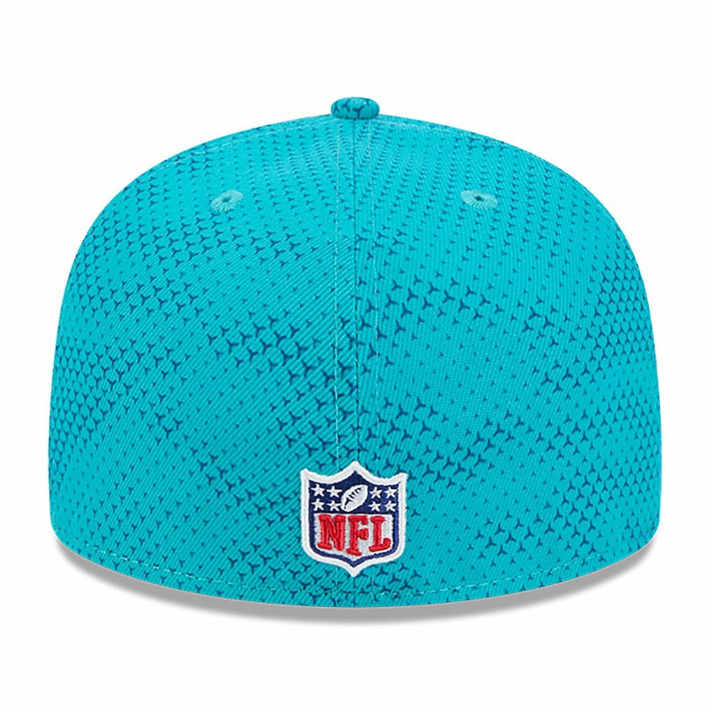 Miami Dolphins New Era 2024 Sideline 59FIFTY Fitted Hat Aqua | NFL