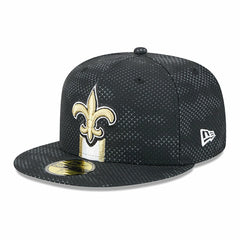 New Orleans Saints New Era 2024 Sideline 59FIFTY Fitted Hat Black | NFL