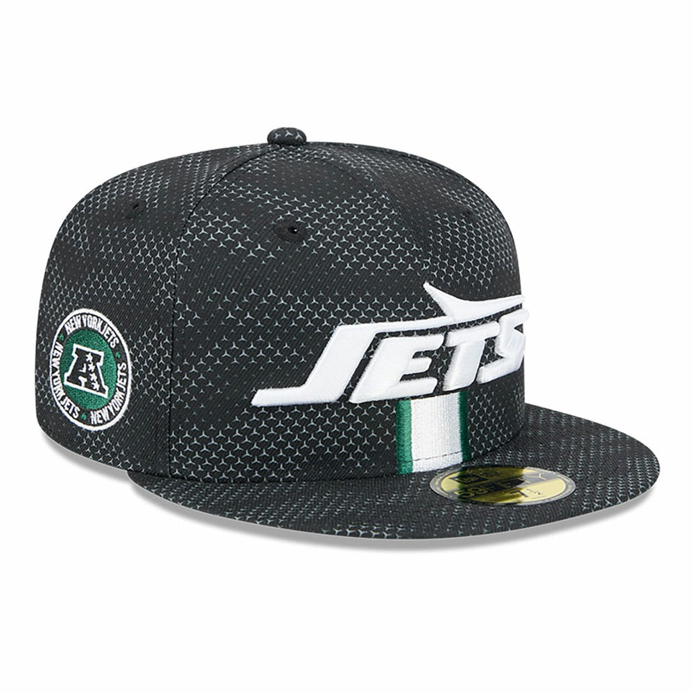 New York Jets New Era 2024 Sideline 59FIFTY Fitted Hat Black | NFL